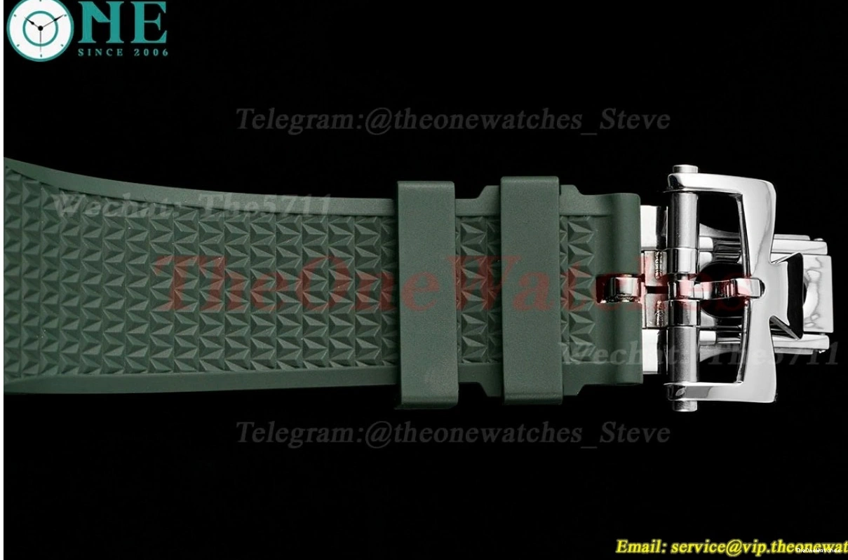 SS Dial Overseas RU Green 8F 5520V A7750 41mm Mod 0509